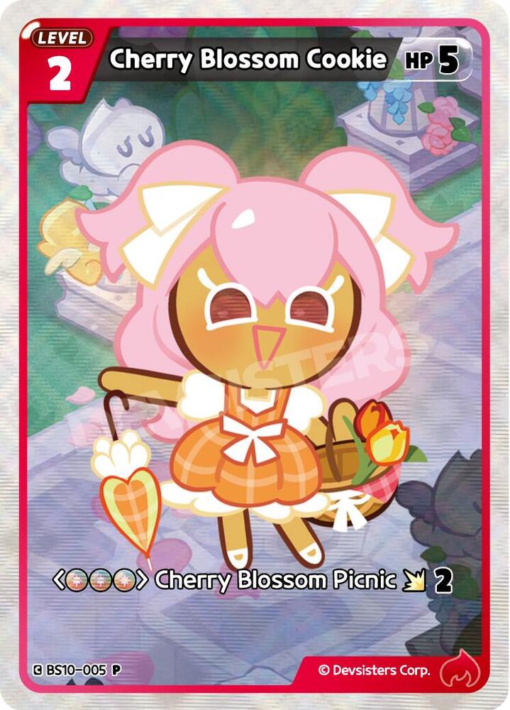 Cherry Blossom Cookie - Promotion Cards - CookieRun: Braverse TCG
