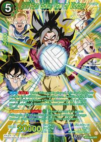 SS4 Son Goku, Vow of Victory (SPR) #BT31-044 from Impact Beyond Dimensions Pokemon card image
