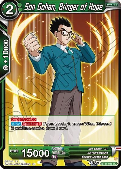 Son Gohan, Bringer of Hope