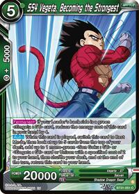 SS4 Vegeta, Becoming the Strongest #BT31-051 from Impact Beyond Dimensions Pokemon card image