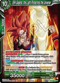 SS4 Gogeta, the Light Protecting the Universe #BT31-052 from Impact Beyond Dimensions Pokemon card image