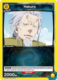 Hakuro (009) (Box Topper Foil) #UE20BT/TSK-2-009 from UE20BT: That Time I Got Reincarnated as a Slime Pokemon card image