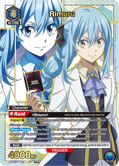 Rimuru (107) (Box Topper Gold Foil) card
