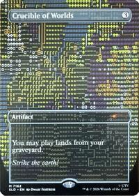 Crucible of Worlds (7162) #7162 from Secret Lair Drop Series Pokemon card image