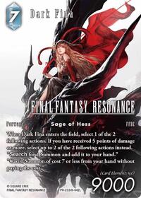 Dark Fina #PR-233/8-042L from FF: Promo Cards Pokemon card image