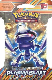 Plasma Blast Sleeved Booster Pack from Plasma Blast Pokemon card image