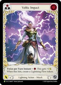 Voltic Impact - FAB473 #FAB473 from Flesh and Blood: Promo Cards Pokemon card image