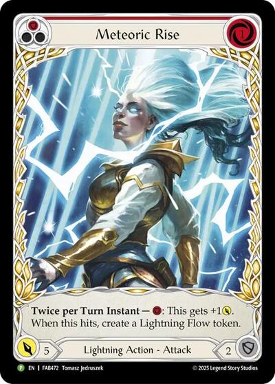 Meteoric Rise - FAB472 card