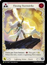 Flowing Stormstrike - FAB471 #FAB471 from Flesh and Blood: Promo Cards Pokemon card image