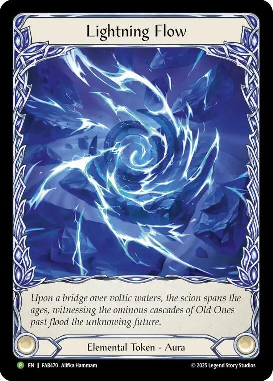 Lightning Flow (C) - FAB470 - Flesh and Blood: Promo Cards - Flesh