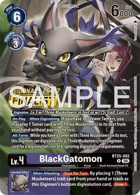 BlackGatomon (Regionals 26-27 Season 2 Finalist) - Digimon Card Game Dual Revolution trading card