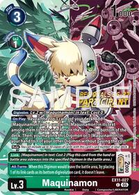 Maquinamon (Regionals 26-27 Season 2 Participant) - Digimon Card Game Dawn of Liberator trading card