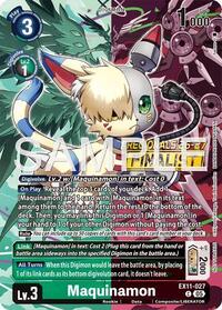 Maquinamon (Regionals 26-27 Season 2 Finalist) - Digimon Card Game Dawn of Liberator trading card