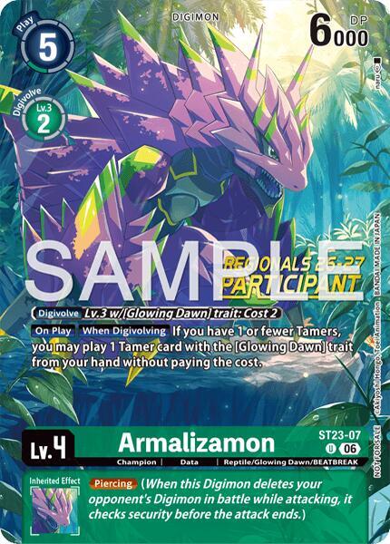 Armalizamon (Regionals 26-27 Season 2 Participant)