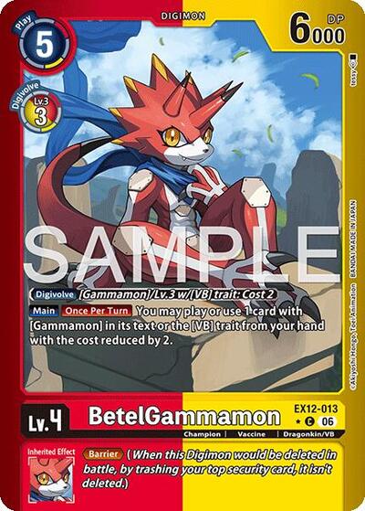 BetelGammamon (Limited Foil) Digital World Shambala card price