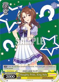 Haughty Pride, King Halo (SR) (UMA/W106-E028S) card