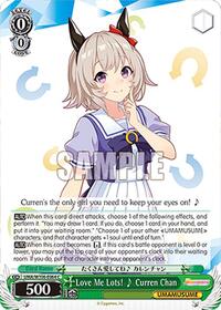 Love Me Lots!  Curren Chan (UMA/W106-E064) card