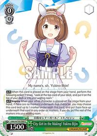 City Girl in the Making! Yukino Bijin (UMA/W106-E066) card