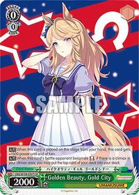 Golden Beauty, Gold City (SR) (UMA/W106-E067S) card