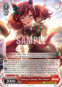 Daring to Dream, Nice Nature (UMA/W106-E079) card