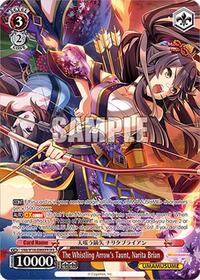 The Whistling Arrow's Taunt, Narita Brian (OFR) (UMA/W106-E080OFR) card