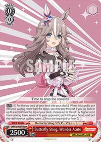 Butterfly Sting, Wonder Acute (UMA/W106-E084) card