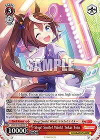 Step! Smile! Wink! Tokai Teio (UMA/W106-E092) card