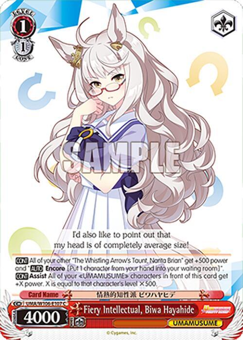 Fiery Intellectual, Biwa Hayahide
