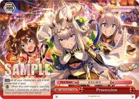 Procession (RRR) (UMA/W106-E117R) card