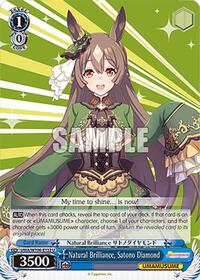 Natural Brilliance, Satono Diamond (UMA/W106-E132) card