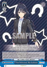 Firm Professional, Riko Kashimoto (UMA/W106-E149) card