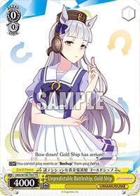 Unpredictable Battleship, Gold Ship (UMA/W106-TE03) card