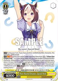 Pure-Hearted Dreamer, Special Week (UMA/W106-TE04) card