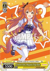Sweet Girl, Mayano Top Gun (RRR) (UMA/W106-TE06R) card