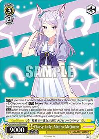 Classy Lady, Mejiro McQueen (RRR) (UMA/W106-TE09R) card