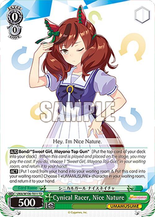 Cynical Racer, Nice Nature