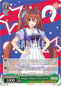 Arrogant Hothead, Daiwa Scarlet (RRR) (UMA/W106-TE13R) card