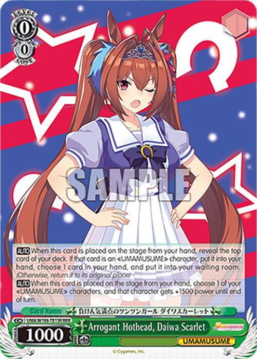Arrogant Hothead, Daiwa Scarlet (RRR)