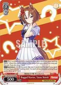 Rugged Warrior, Yaeno Muteki (RRR) (UMA/W106-TE19R) card