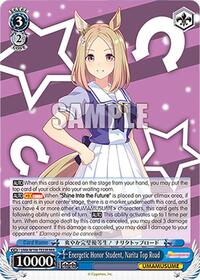 Energetic Honor Student, Narita Top Road (RRR) (UMA/W106-TE33R) card