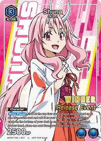 Shuna (Release Event Winner) Pokemon card image