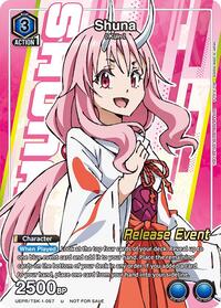 Shuna (Release Event Participant) Pokemon card image