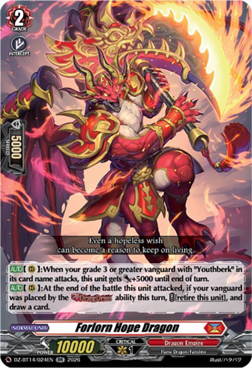 Forlorn Hope Dragon - DZ-BT14: Envoys of the Crimson Moon