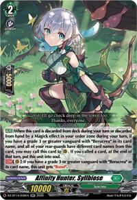 Affinity Hunter, Syllbiose