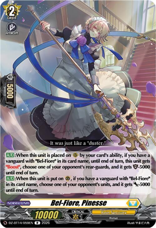 Bel-Fiore, Pinesse - DZ-BT14: Envoys of the Crimson Moon