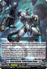 Librate Battalion, Gatling Kanone Dragon