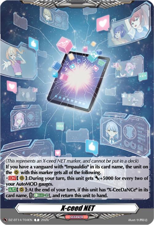 X-ceed NET - DZ-BT14: Envoys of the Crimson Moon - Cardfight