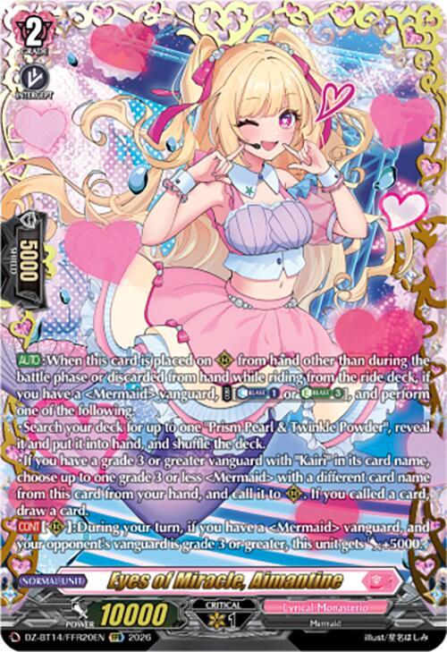 Eyes of Miracle, Aimantine (FFR) - DZ-BT14: Envoys of the Crimson
