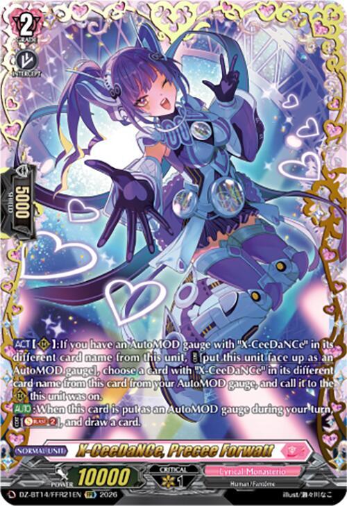 X-CeeDaNCe, Precee Forwatt (FFR) - DZ-BT14: Envoys of the Crimson