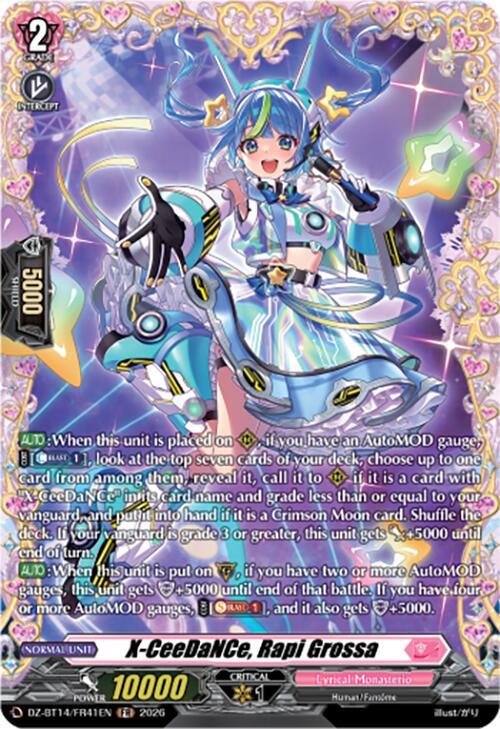 X-CeeDaNCe, Rapi Grossa (FR) - DZ-BT14: Envoys of the Crimson Moon